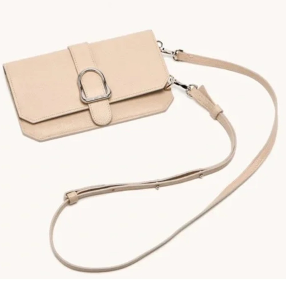 NWT Senreve Elevee Crossbody Phone Bag in Oat